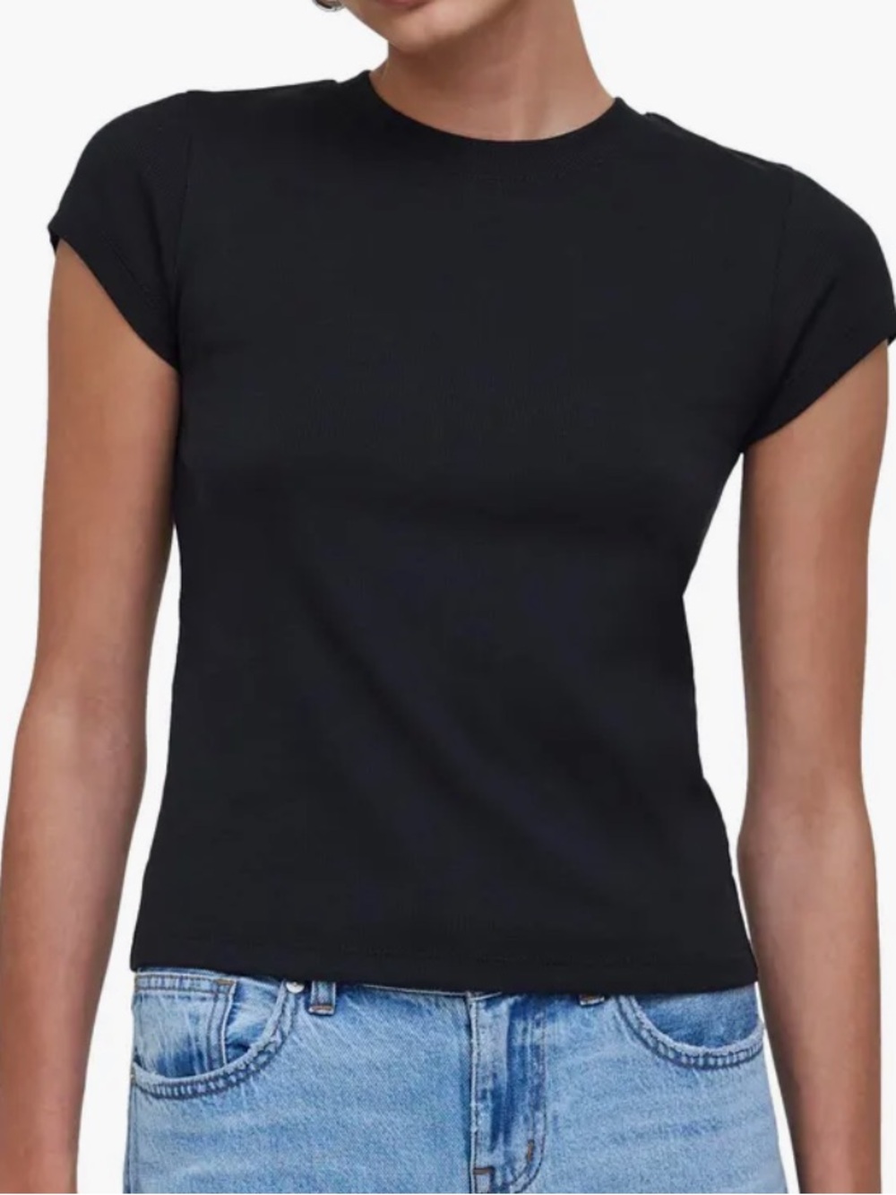 Bundle of Madewell Ribbed Tees (3)